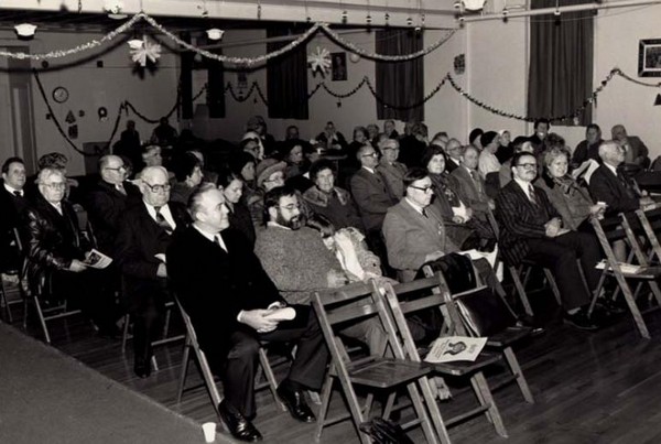 The Assembly Hall of Sacred Heart was completed in 1953 and was used as a temporary church